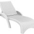 Шезлонг пластиковый GS 1009 (Fiji) 234/GS1009/WHITE