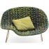 Кресло-шезлонг плетеное Paola Lenti Shito