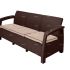 Мебель Tweet Диван 3-х местный, венге