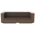 Диван пластиковый с подушками Vondom Vela Basic