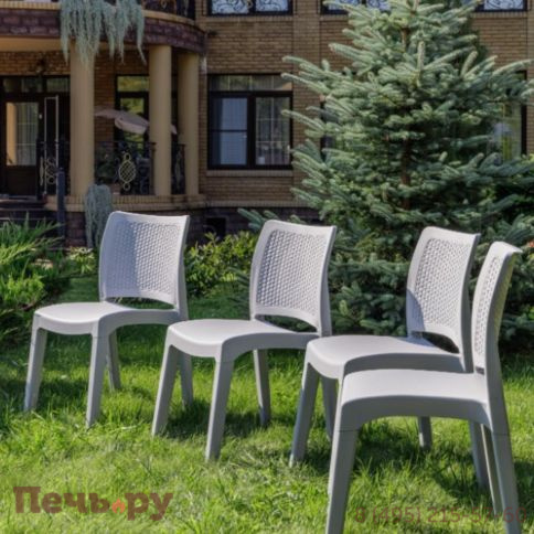 4 стула Royal Family JULY светло-серые фото 2