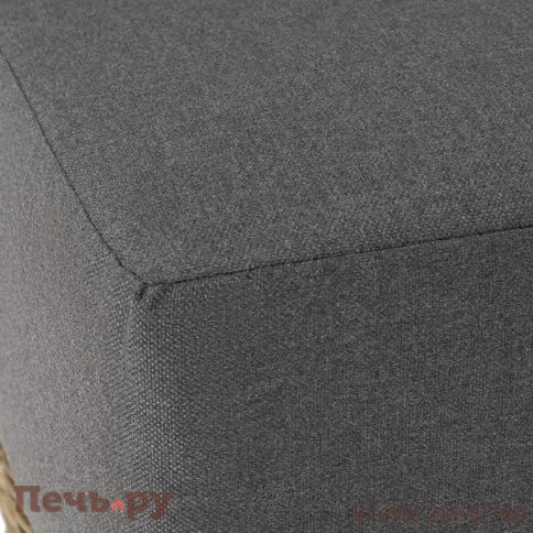 4SiS Капри модуль диванный угловой с подушками, цвет соломенный фото 7