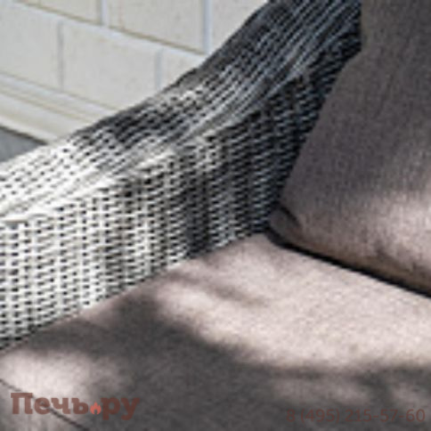 4SiS Кон Панна кресло из искусственного ротанга, цвет графит фото 11