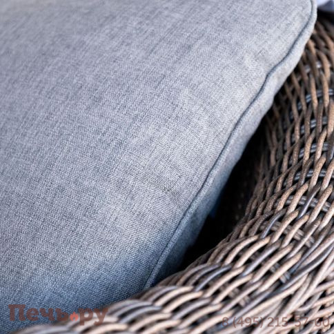 4SiS Кон Панна кресло из искусственного ротанга, цвет коричневый фото 16