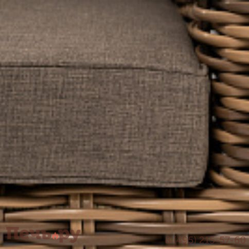 4SiS Палермо кресло из искусственного ротанга, цвет соломенный фото 8