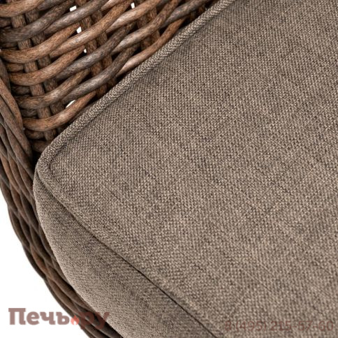 4SiS Прованс диван из искусственного ротанга трехместный, цвет коричневый фото 8
