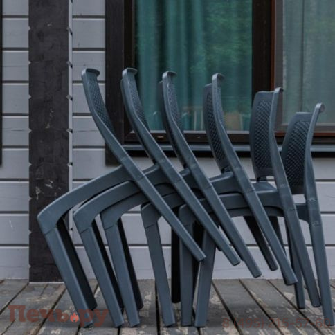 6 стульев Royal Family JULY графит фото 3