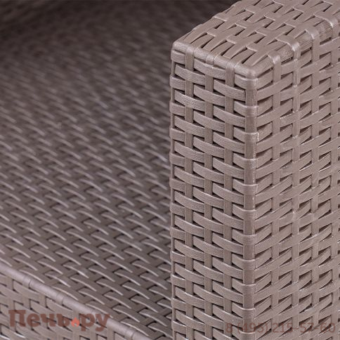 Диван двухместный Gardeck Arizona b:rattan, венге (2-х местная подушка) фото 6