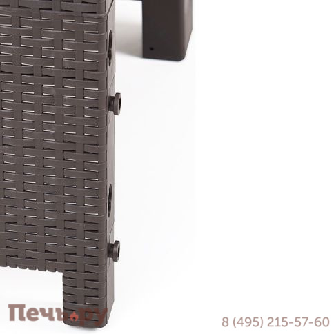 Диван трехместный Gardeck Arizona b:rattan, венге (3-х местная подушка) фото 11