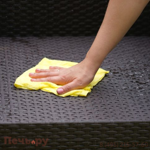 Диван трехместный Gardeck Arizona b:rattan, венге (3-х местная подушка) фото 12