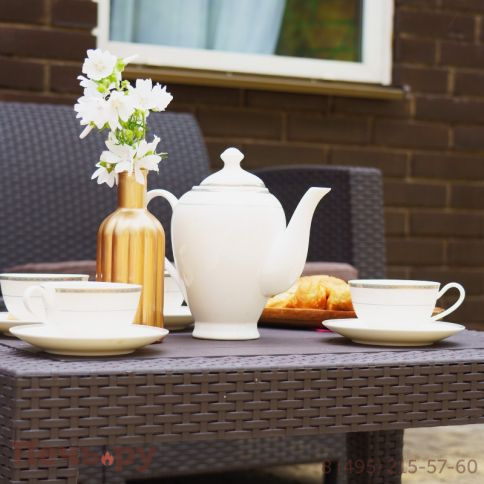 Диван трехместный Gardeck Arizona b:rattan, венге (3-х местная подушка) фото 6