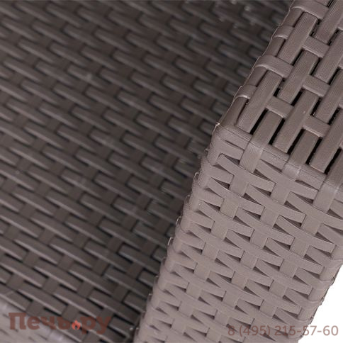 Кресло Gardeck Arizona b:rattan  (2шт.), венге (2 подушки) фото 11