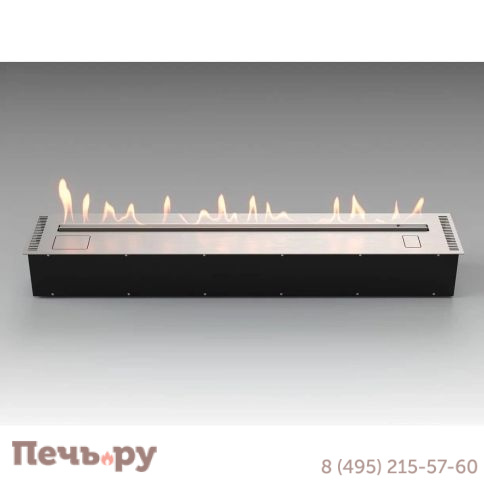 Автоматический биокамин Lux Fire Smart Flame 1500 RC INOX фото 2