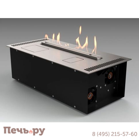 Автоматический биокамин Lux Fire Smart Flame 600 RC INOX фото 3