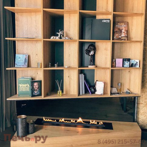 Автоматический биокамин  SappFire Standard (топливный блок 700) фото 5