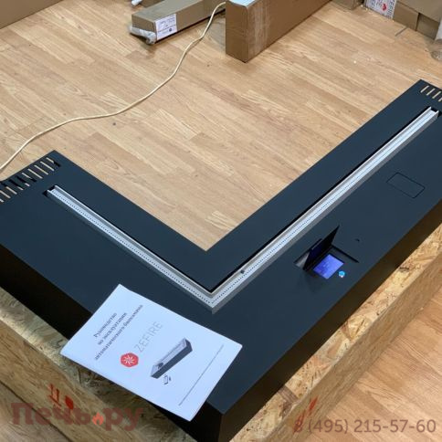 Автоматический биокамин ZeFire M 600х900 угловой с ДУ фото 6