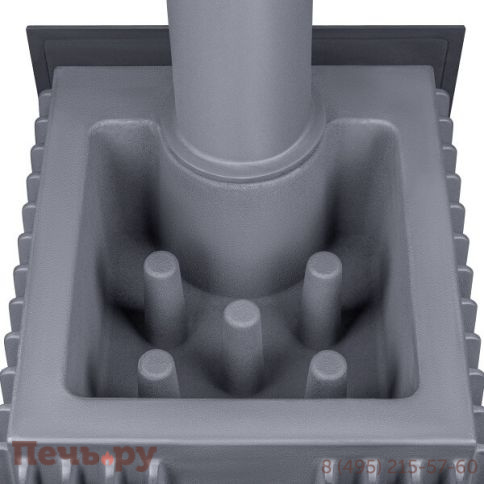 Банная чугунная печь GFS  Гром 80(П2) под обкладку фото 2