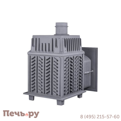 Банная чугунная печь GFS  Гром 80(П2) под обкладку фото 5