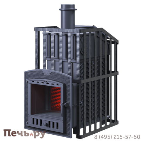 Банная чугунная печь GFS Гром Ураган 30 (П2) фото
