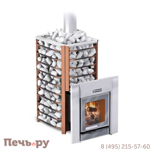 Банная печь Ермак 20 Сетка Премиум (нержавейка) фото