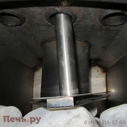 Банная печь Ермак 30 Сетка Люкс Gold (нержавейка) фото 5