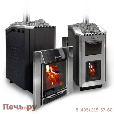 Банная печь Ермак 36 Люкс (нержавейка) фото 2