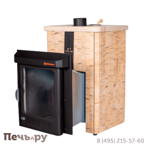 Банная печь Ферингер Ламель ПФ Квадра до 25 куб. м. в ламелях фото 2