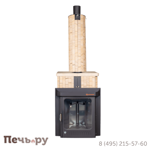 Банная печь Ферингер Ламель ПФ Квадра до 25 куб. м. в ламелях фото 4