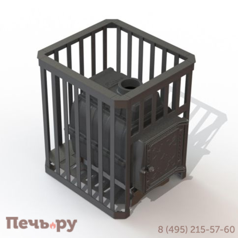 Банная печь Fireway Паровар 18 ковка (211) без выноса фото 2
