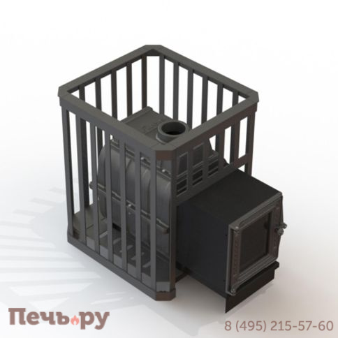 Банная печь Fireway Паровар 24 ковка (201) фото 3