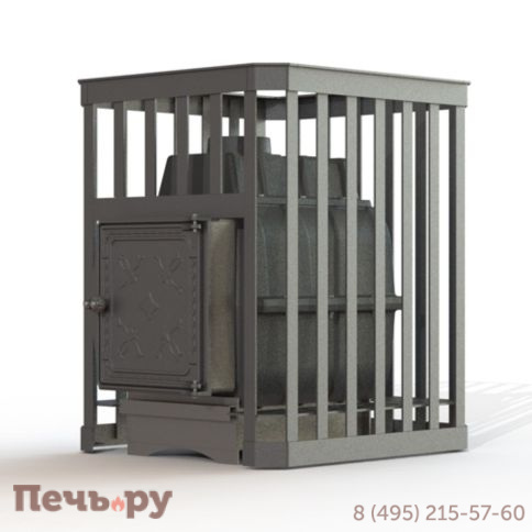 Банная печь Fireway Паровар 24 ковка (211) без выноса фото