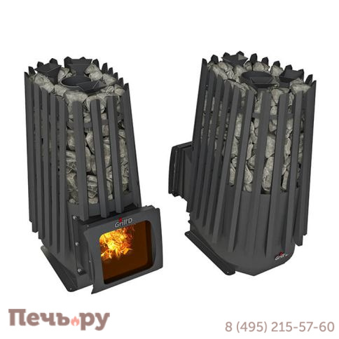 Банная печь Grill’D Cometa 350 Vega Short Window Max фото 2