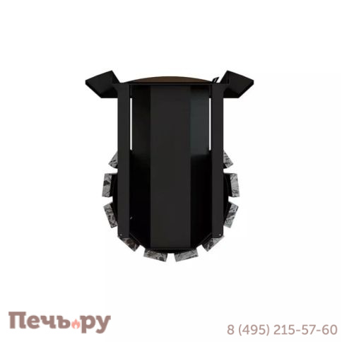 Банная печь Grill'D Cometa Vega 180 Long Window Max Stone Pro (Серпентинит) фото 5