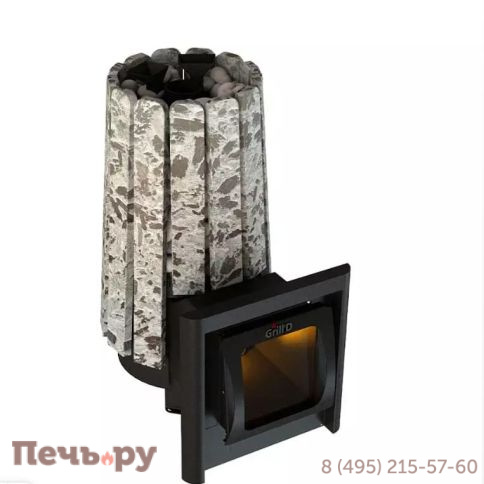 Банная печь Grill'D Cometa Vega 180 Long Window Max Stone Pro (Серпентинит) фото 7