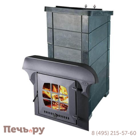 Банная печь Инжкомцентр ВВД Калита Экстрим РК в облицовке талькохлорит фото 7