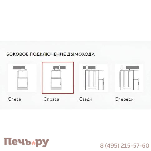 Банная печь ИзиСтим Анапа в полноценном кожухе Пироксенит с боковым подключением и с газовой горелкой фото 5