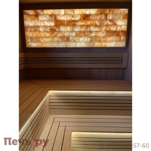 Банная печь ИзиСтим Сочи-М2 в кожухе из талькохлорита фото 14