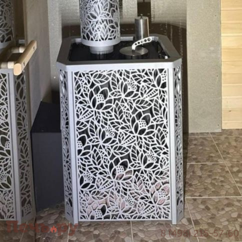 Банная печь ИзиСтим Ялта 25 хохлома фото 7