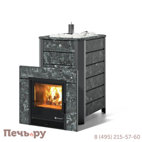 Банная печь Изистим Ялта 35 в камне фото
