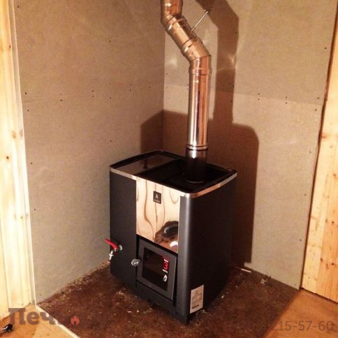 Банная печь KASTOR Karhu - 27 PK VO/VV бак справа либо слева фото 2