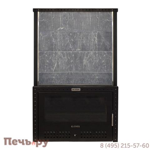 Банная печь Klover RT 100-RV в облицовке серпентинит фото 4