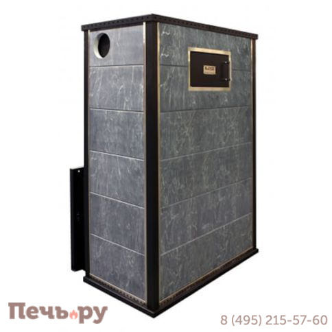 Банная печь Klover RT 100-RV в облицовке талькомагнезит фото 2