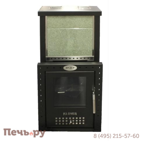 Банная печь Klover RT 20-P в облицовке серпентинит фото 3