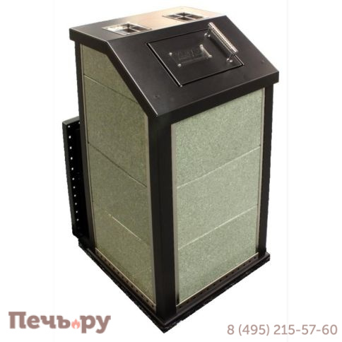 Банная печь Klover RT 20-P в облицовке жадеит фото 4