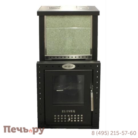 Банная печь Klover RT 20-P в облицовке жадеит фото 5
