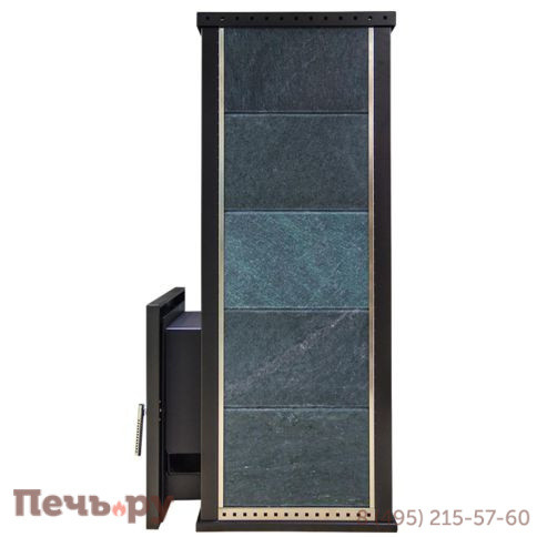 Банная печь Klover RT 20-RV в облицовке серпентинит фото 3