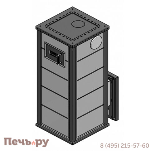 Банная печь Klover RT 20-RV в облицовке серпентинит фото 5