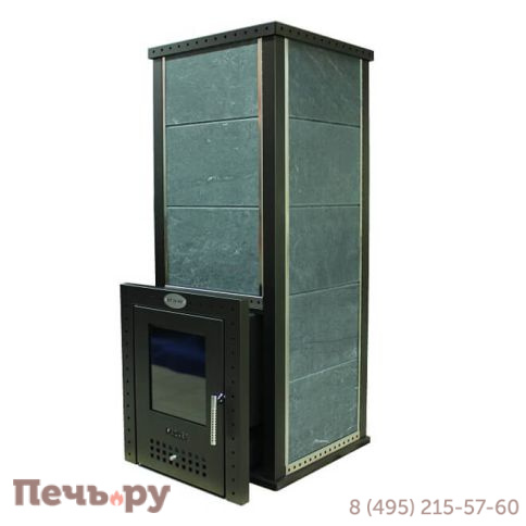 Банная печь Klover RT 20-RV в облицовке талькомагнезит фото