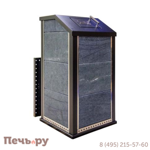 Банная печь Klover RT 35-P в облицовке серпентинит фото 5