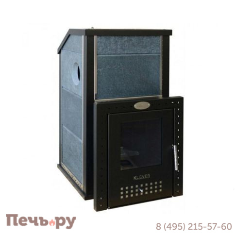 Банная печь Klover RT 35-P в облицовке серпентинит фото